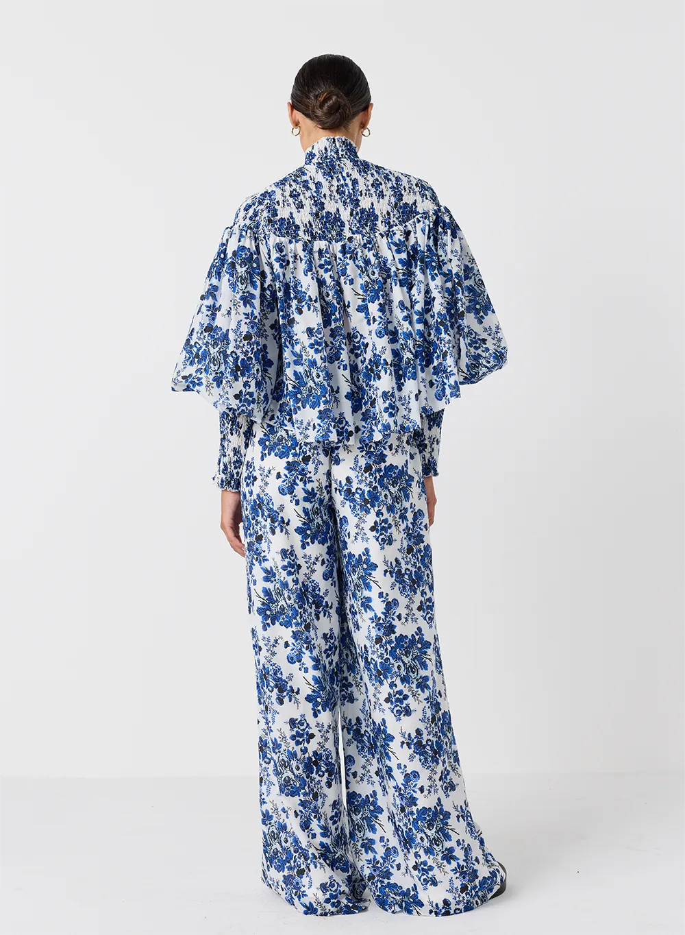 Antonia Silk Cotton Smock Top