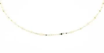 B.B. Lila - Ballin' Ball Chain Beaded Choker Necklace