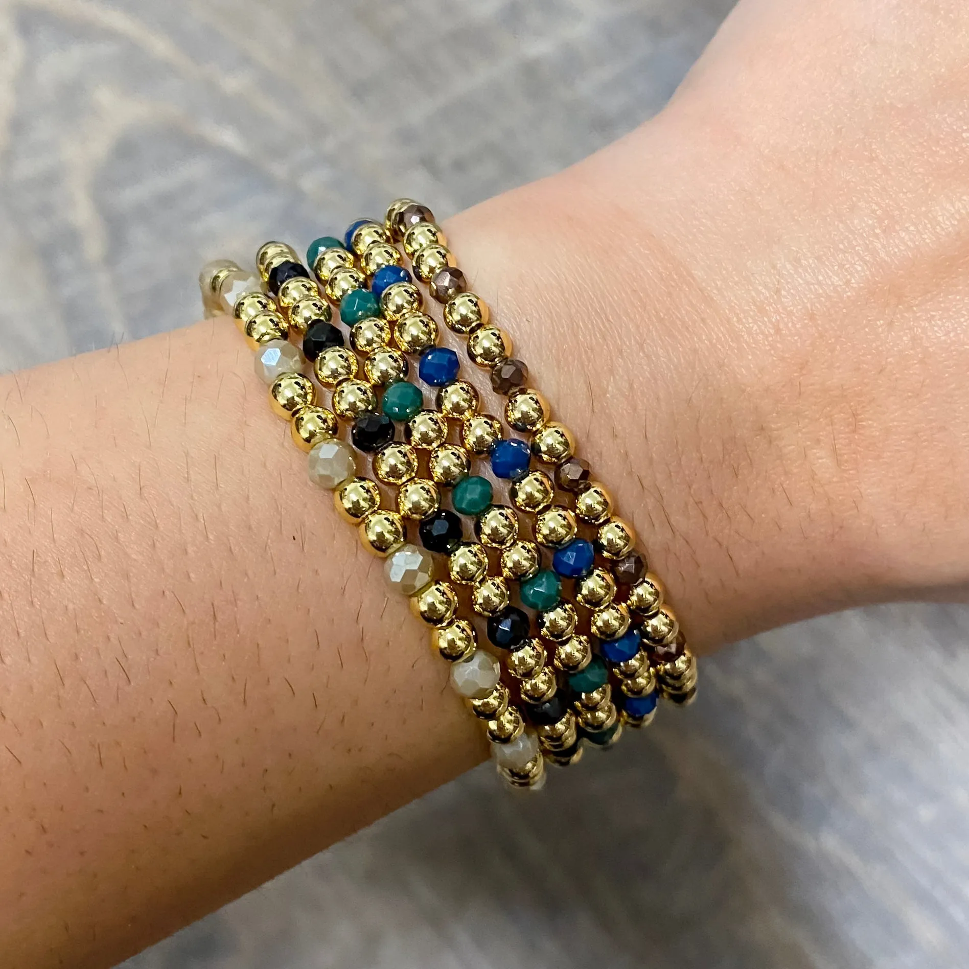 Beaded Colored Bracelets