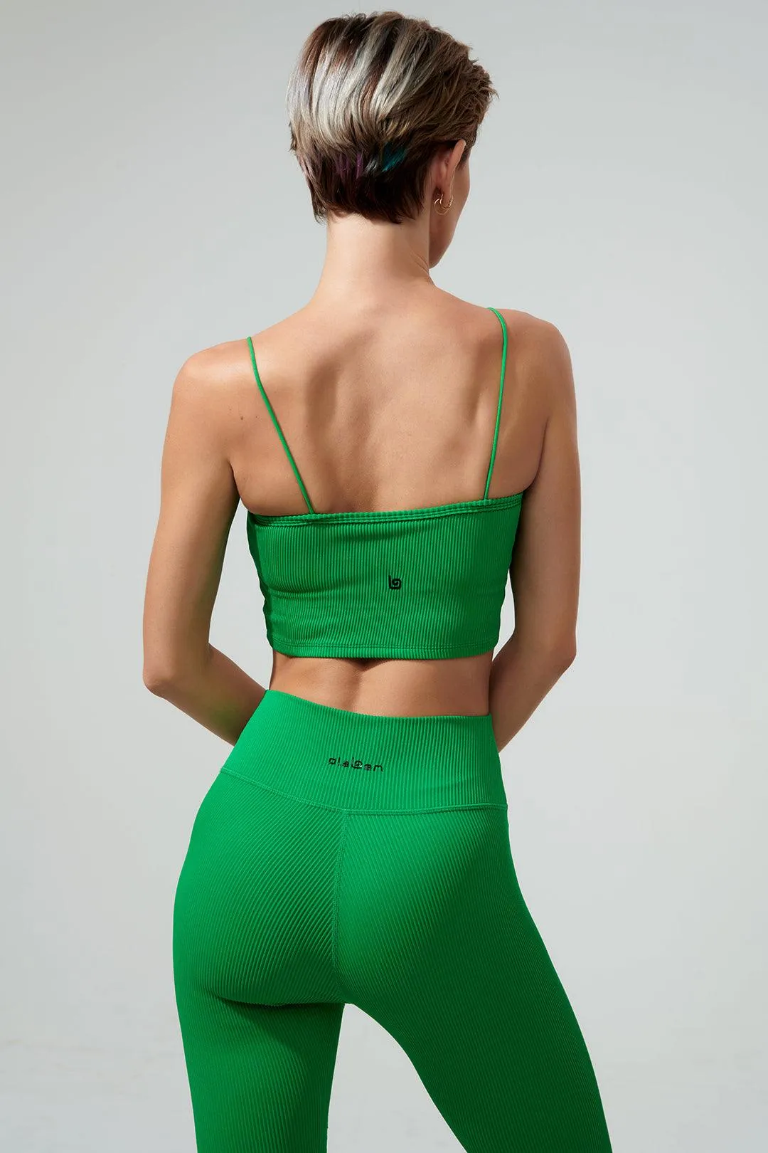 Jadeite Spaghetti Strap - Fern Green