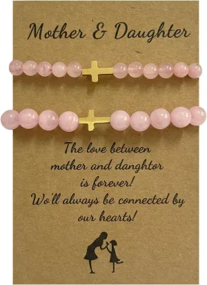 Mother Daughter Bracelets Matching Mommy and Me Bracelets Christmas Gifts for Mom Daughter