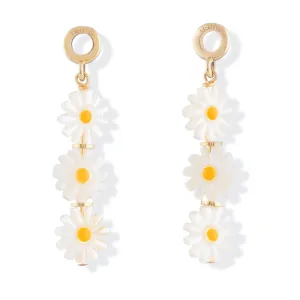 Mother of Pearl Daisy Stack Charm
