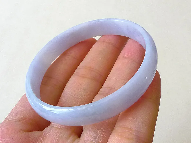 Natural Jade Bangle Jadeite Bangle Internal Diameter 51.5mm BER584