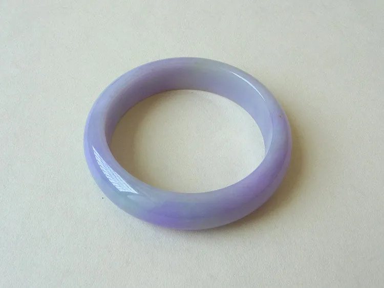 Natural Jade Bangle Jadeite Bangle Internal Diameter 54.5mm BER424