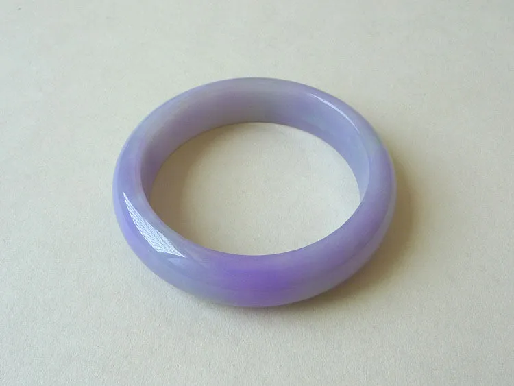 Natural Jade Bangle Jadeite Bangle Internal Diameter 54.5mm BER424