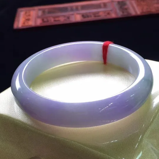 Natural Jade Bangle Jadeite Bangle Internal Diameter 55mm BER865