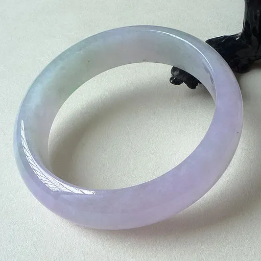 Natural Jade Bangle Jadeite Bangle Internal Diameter 56mm BER219