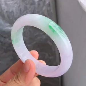 Natural Jade Bangle Jadeite Bangle Internal Diameter 57.3mm NBE096