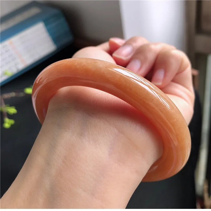 Natural Jade Bangle Jadeite Bangle Internal Diameter 57.4mm B8030667