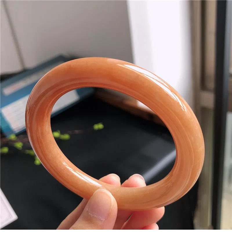 Natural Jade Bangle Jadeite Bangle Internal Diameter 57.4mm B8030667