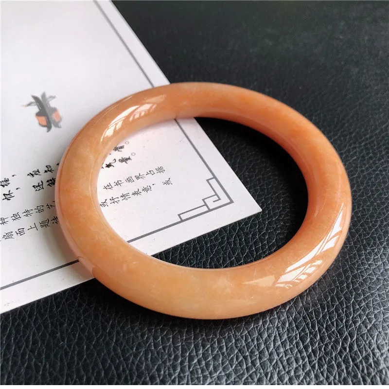 Natural Jade Bangle Jadeite Bangle Internal Diameter 57.4mm B8030667