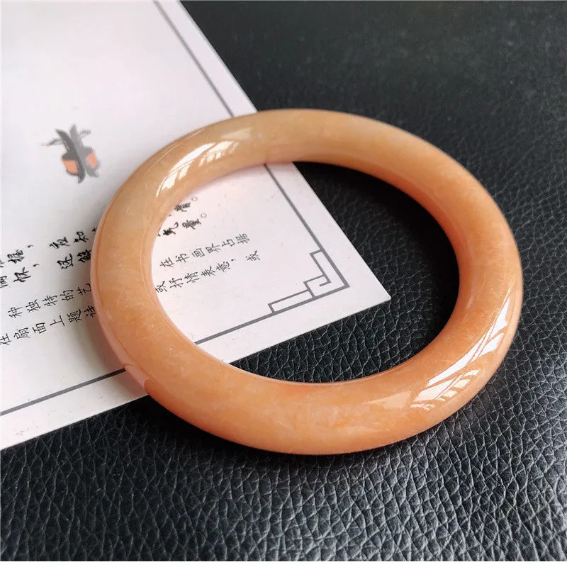 Natural Jade Bangle Jadeite Bangle Internal Diameter 57.4mm B8030667