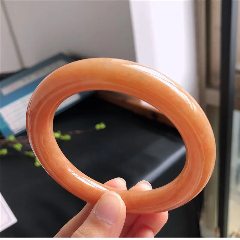 Natural Jade Bangle Jadeite Bangle Internal Diameter 57.4mm B8030667