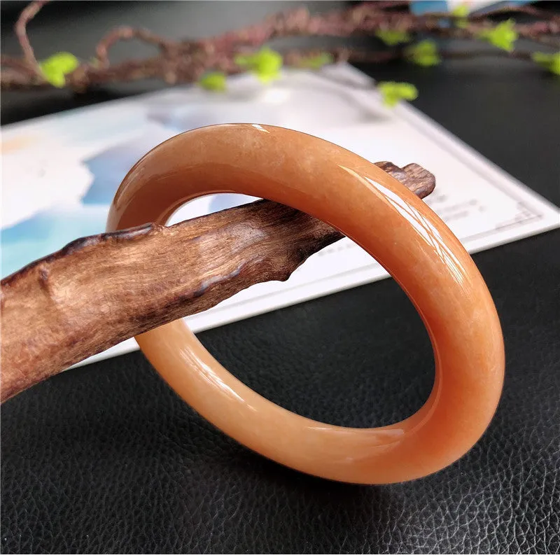 Natural Jade Bangle Jadeite Bangle Internal Diameter 57.4mm B8030667