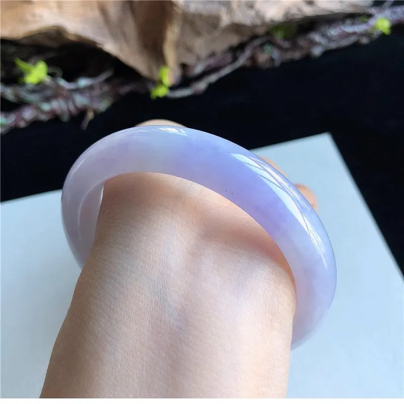Natural Jade Bangle Jadeite Bangle Internal Diameter 57.6mm 26X51023