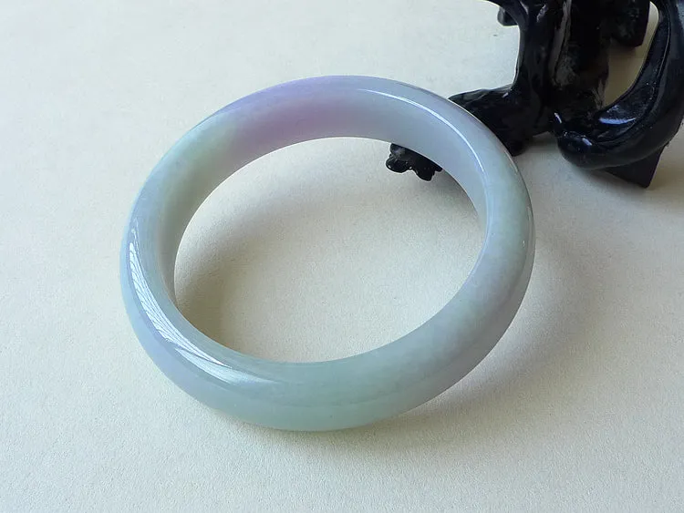 Natural Jade Bangle Jadeite Bangle Internal Diameter 57mm BER269