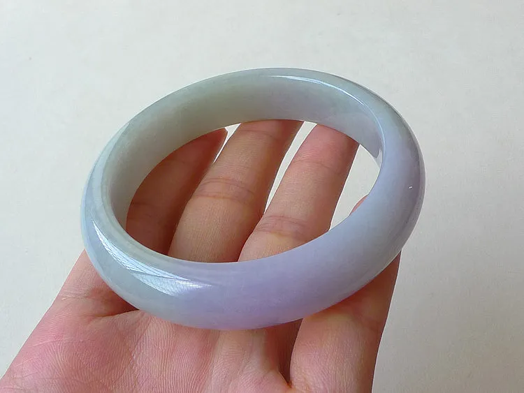 Natural Jade Bangle Jadeite Bangle Internal Diameter 57mm BER269