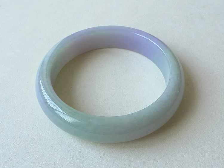 Natural Jade Bangle Jadeite Bangle Internal Diameter 57mm BER269