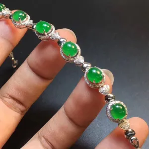 Natural Jade Bracelet Jadeite Bracelet NBT05