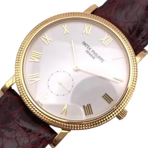 Patek Philippe Calatrava 3919SJ-001 K18YG watch men's used