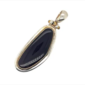 Purple Jadeite 925 Sterling Silver Pendant
