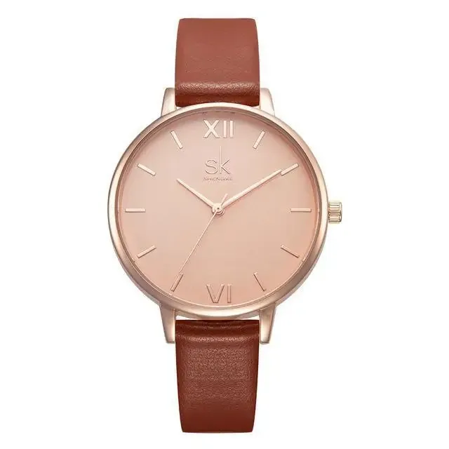 Shengke Women's Fashion Watch