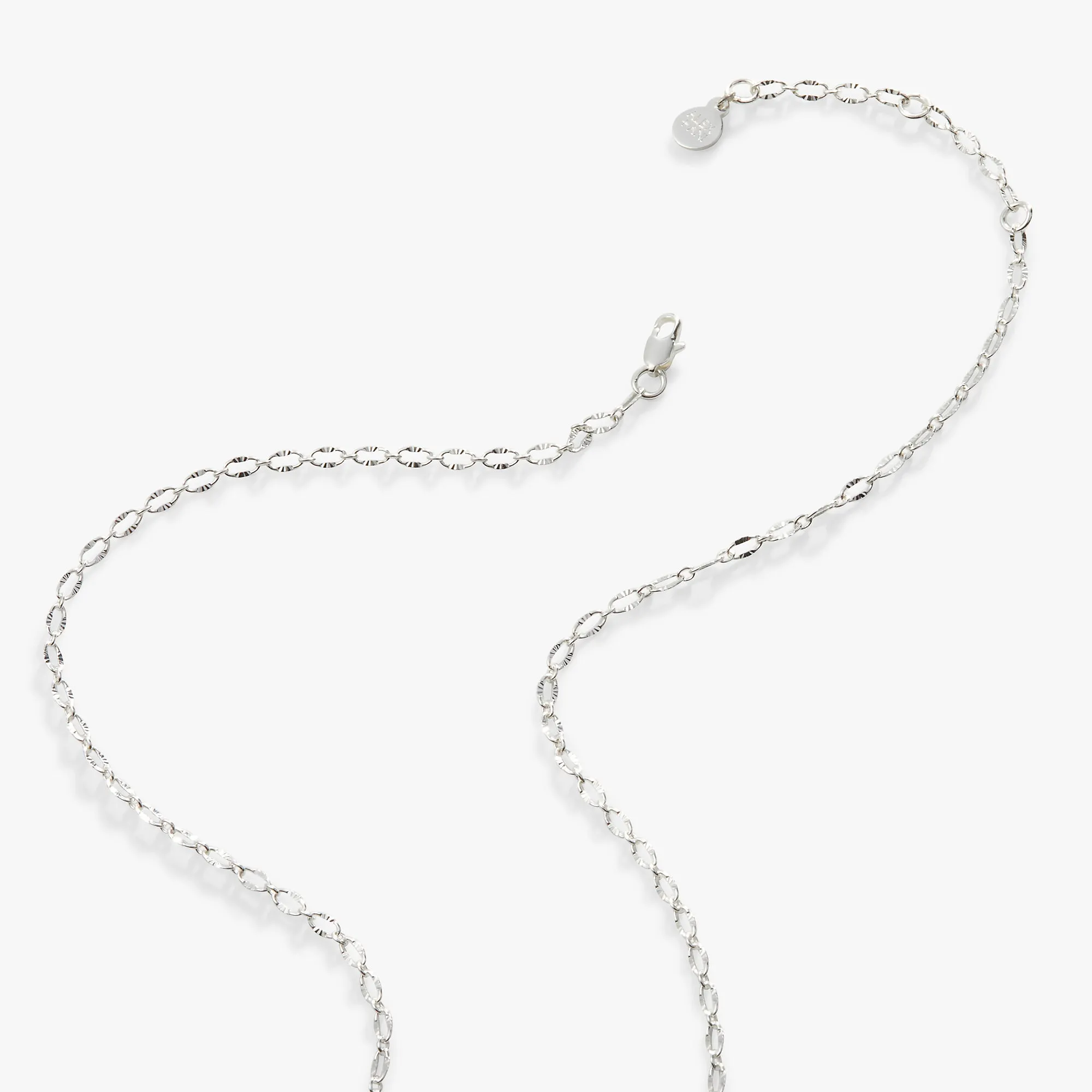 Textured Heart Locket Necklace