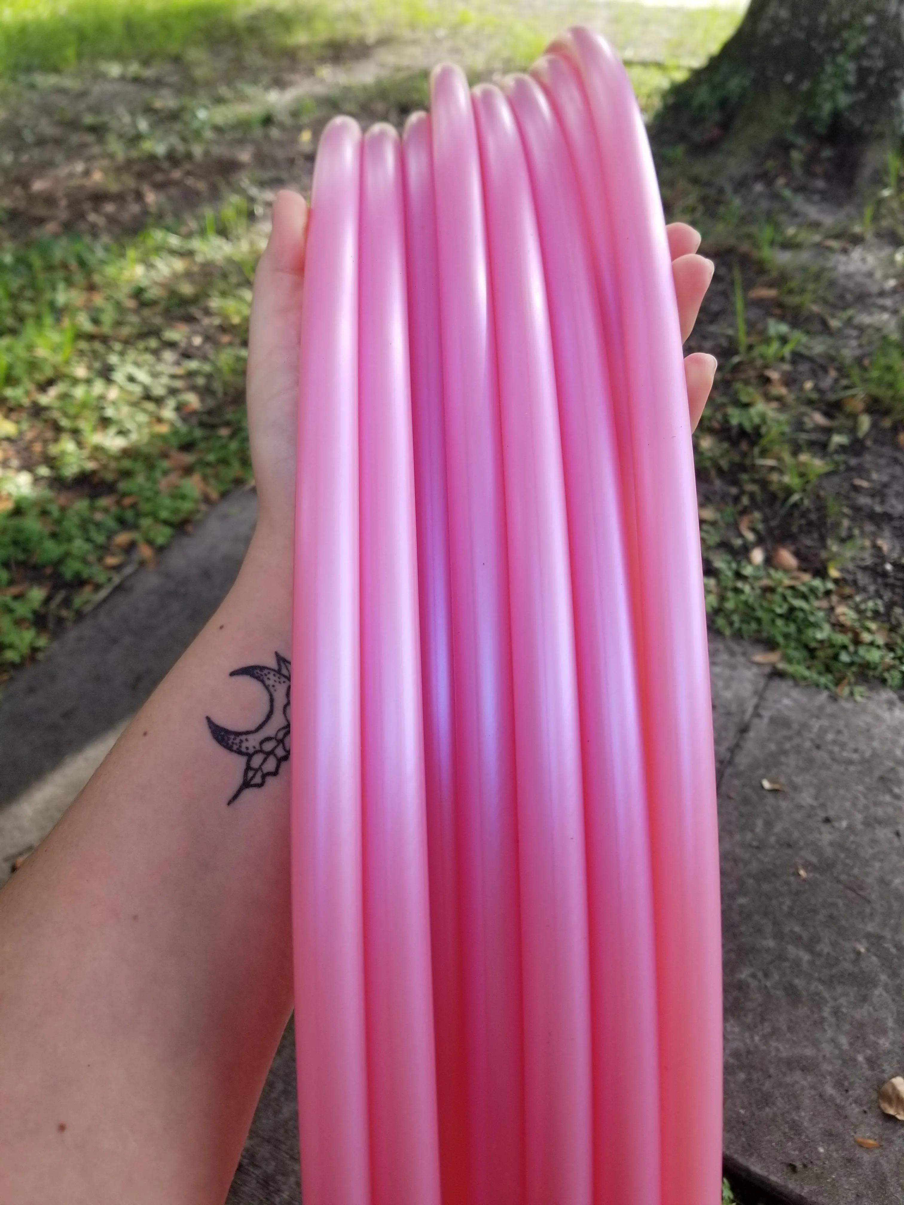 Watermelon Sugar Polypro Bare Hoop 3/4