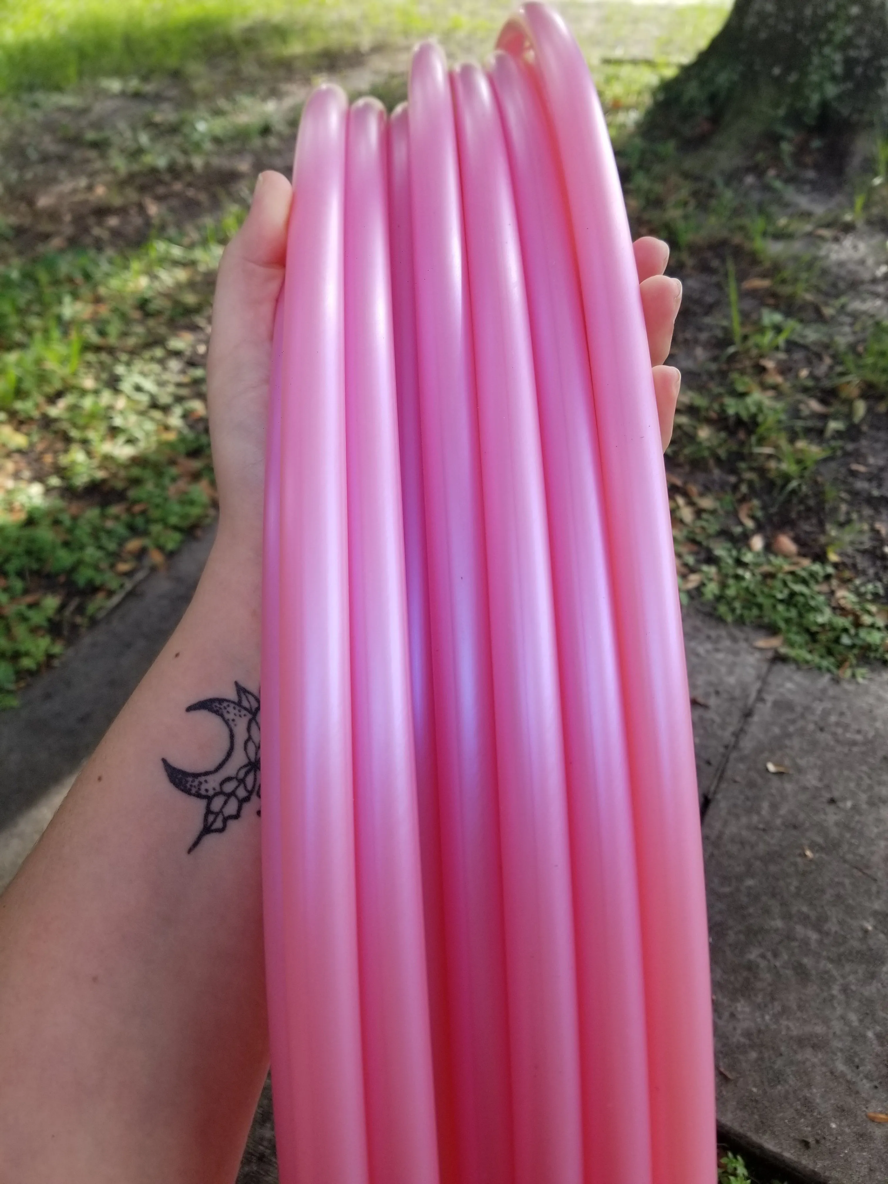 Watermelon Sugar Polypro Bare Hoop 3/4