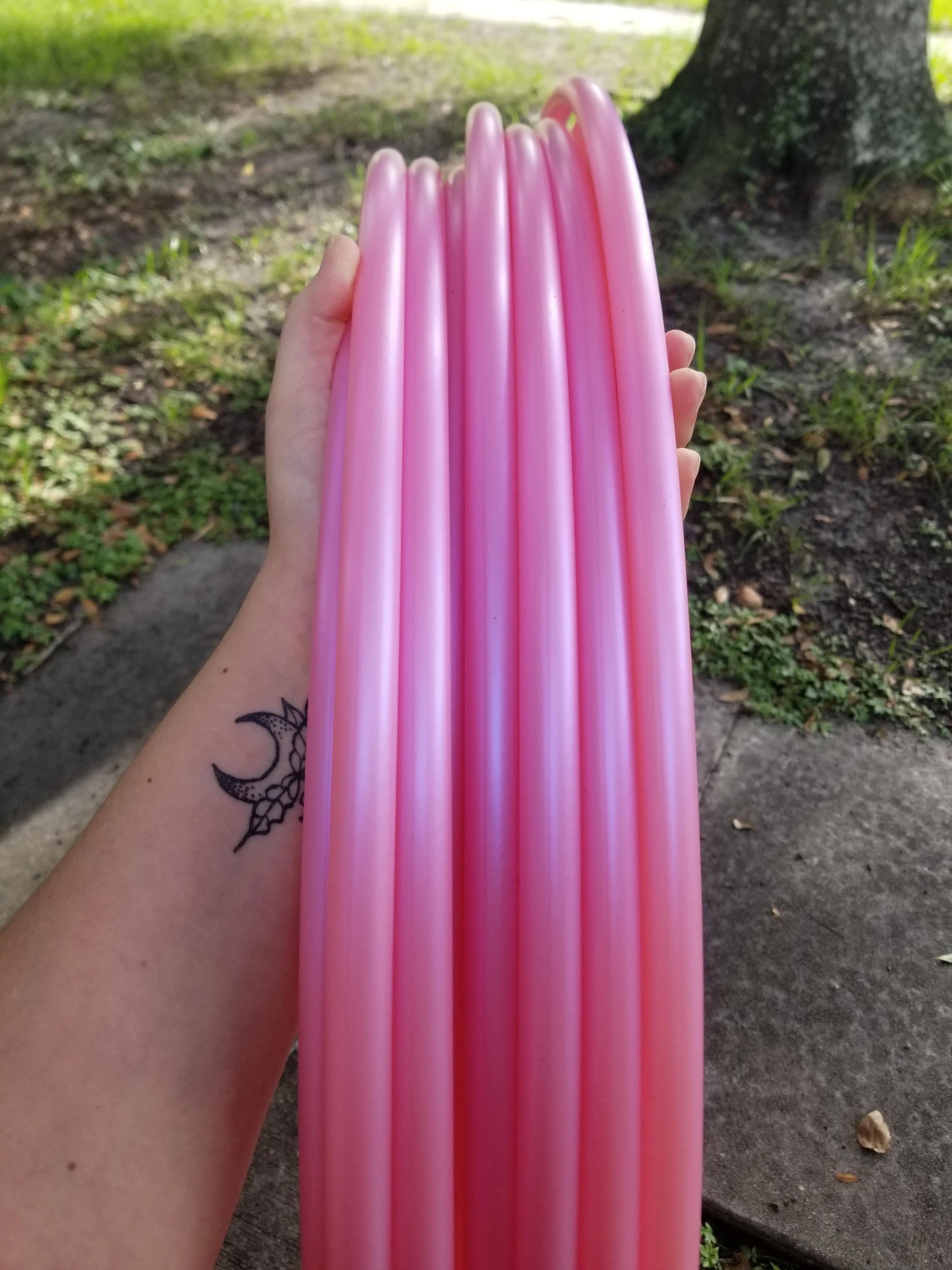 Watermelon Sugar Polypro Bare Hoop 3/4